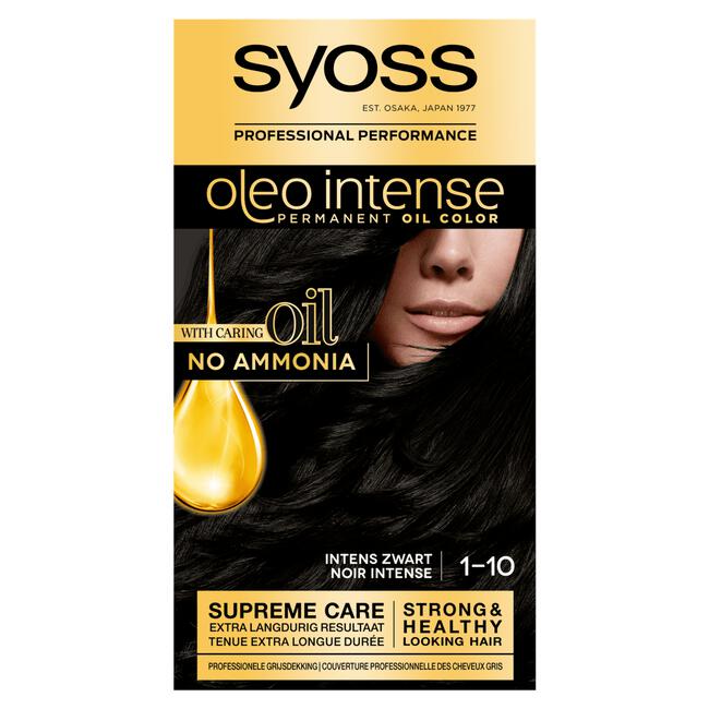 Syoss Oleo Intense 1-10 Intens zwart Haarverf