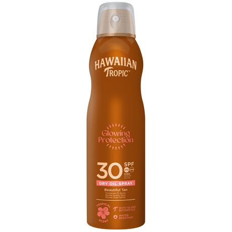 Hawaiian Tropic Glowing Protection Oil C Spray SPF30 180 ML