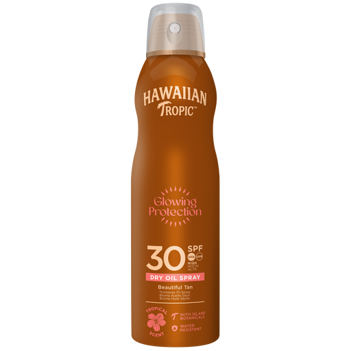Hawaiian Tropic Glowing Protection Oil C Spray SPF30 180 ML