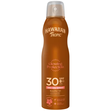Hawaiian Tropic Glowing Protection Oil C Spray SPF30 180 ML
