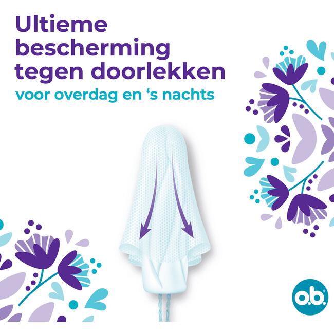 o.b. Extra Protect Tampons Super 16st