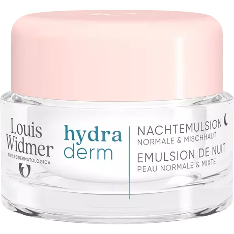 Louis Widmer Hydraderm Nachtemulsie Licht Geparfumeerd 50 ML