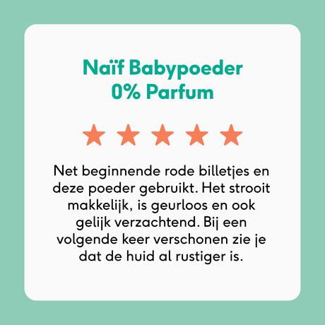 Naïf Baby & Kids Babypoeder Navulverpakking 80 gram