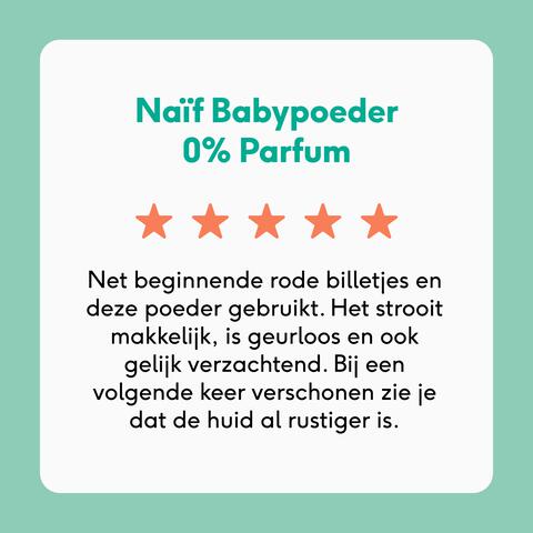 Naïf Baby & Kids Babypoeder Navulverpakking 80 gram