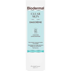 Biodermal Clear Skin Dagcrème Spf50 40 Ml