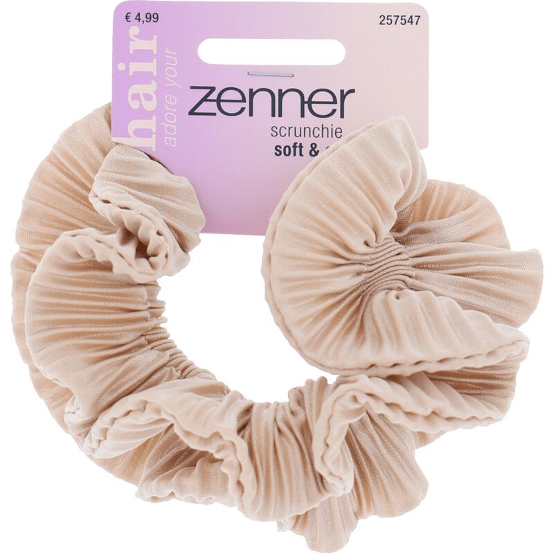 Zenner Scrunchie Koraal Beige