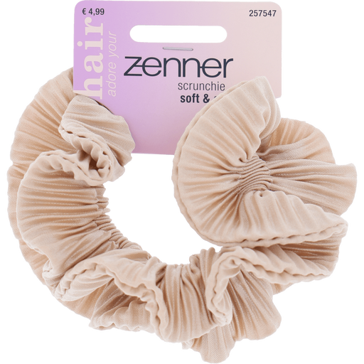 Zenner Scrunchie Koraal Beige