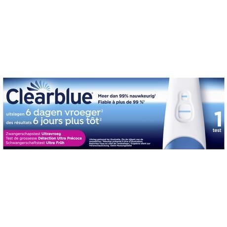 Clearblue Vroege Detectie Zwangerschapstest 1 Stuk