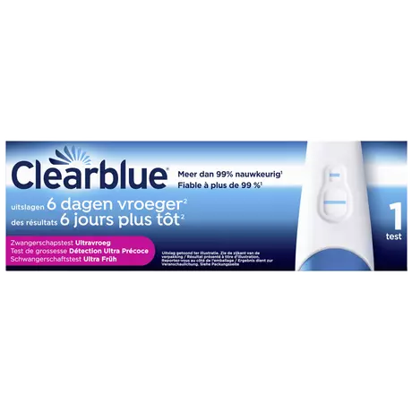 Clearblue Vroege Detectie Zwangerschapstest 1 stuk