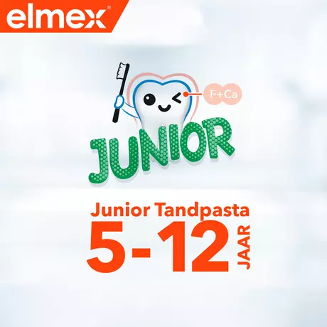 Elmex® Anti-Cariës Junior 5-12 Jaar Tandpasta 75 ML