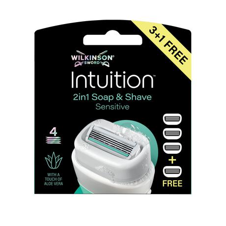 Wilkinson EU26 Intuition 2in1 Sensitive Blades 3+1 pack