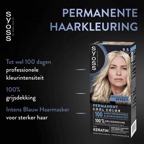 Syoss Haarverf 9-5 Cool Frozen Pearl Blonde