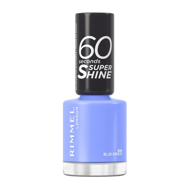 Rimmel London 60 Seconds Supershine Nagellak 856 Blue Breeze 8 ML