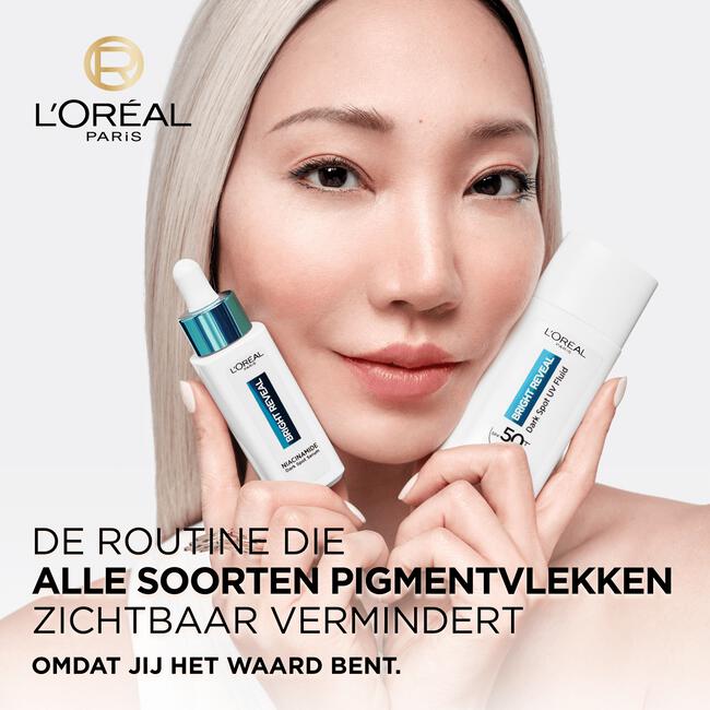 L'Oréal Bright Reveal Dark Spot UV Fluid Moisturizer met SPF50 50ML