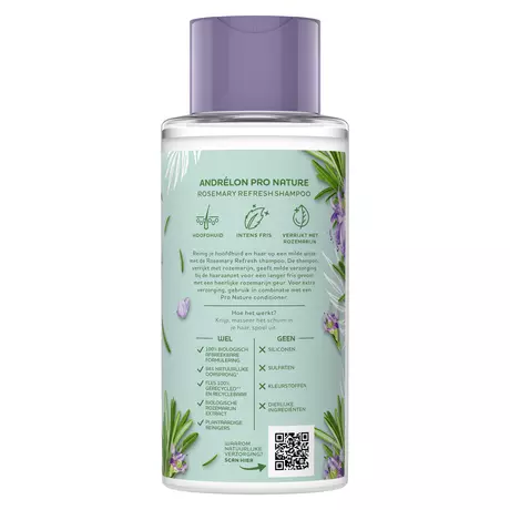 Andrélon Pro Nature Rosemary Refresh Shampoo&nbsp;400 ML