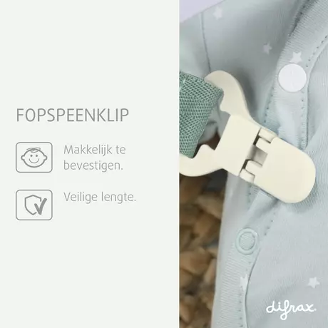 Difrax Speenkoord Caramel