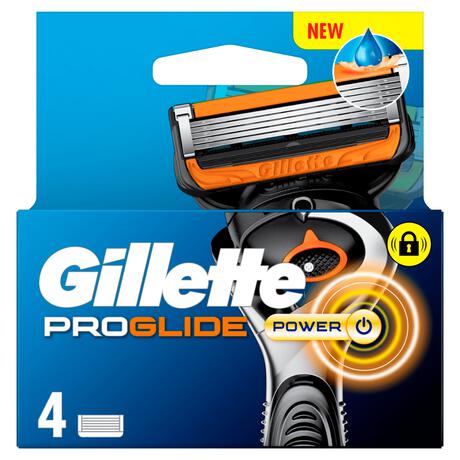 Gillette ProGlide Power Navulmesjes 4 stuks