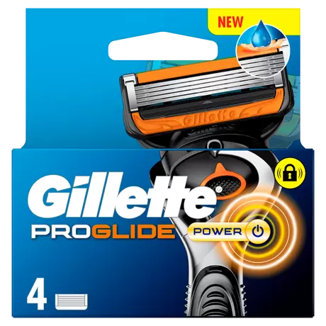 Gillette ProGlide Power Navulmesjes 4 stuks