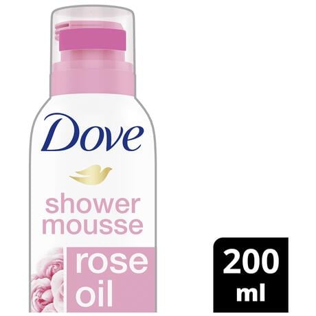 Dove Rose Oil Doucheschuim 200 ML