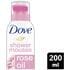 Dove Rose Oil Doucheschuim 200 ML