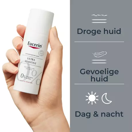 Eucerin UltraSENSITIVE Kalmerende Crème Voor Droge Huid 50 ML