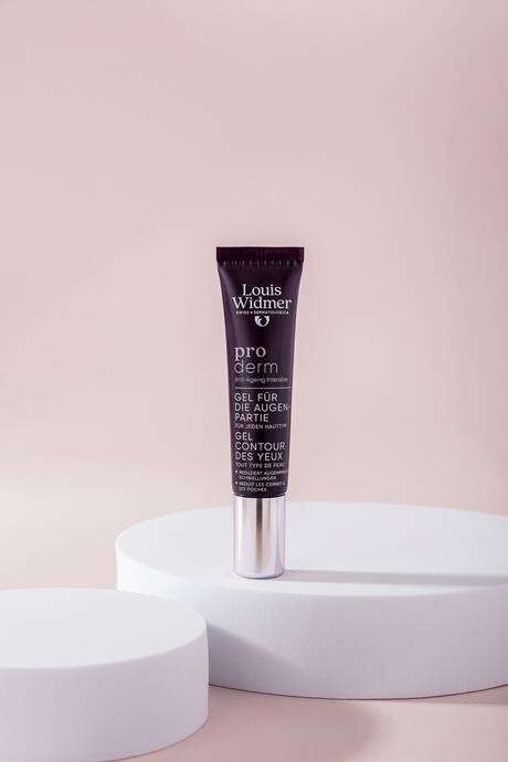 Louis Widmer Proderm Oogomtrekgel Zonder Parfum 15 ML