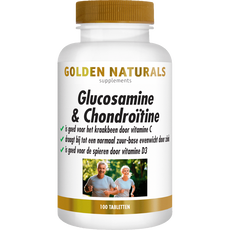 Golden Naturals Glucosamine & Chondroïtine Tabletten 100 stuks