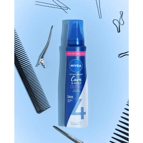 NIVEA Care & Hold Styling Mousse 150 ML