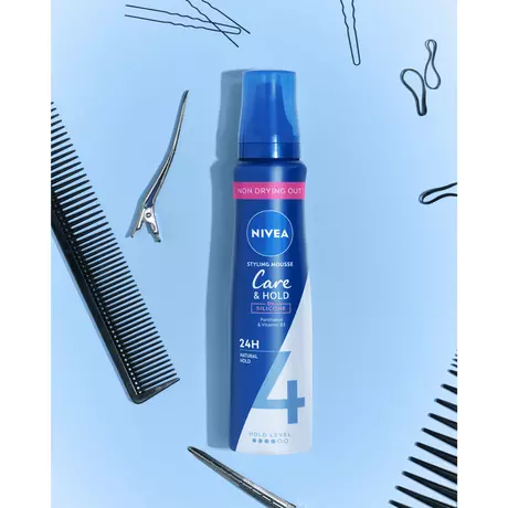 NIVEA Care & Hold Styling Mousse 150 ML