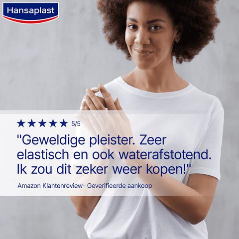 Hansaplast Elastic Waterproof Pleisters 20 Pleisters