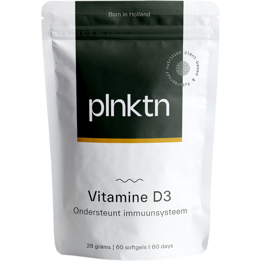 Plnktn Algenolie Vitamine D3 60 stuks