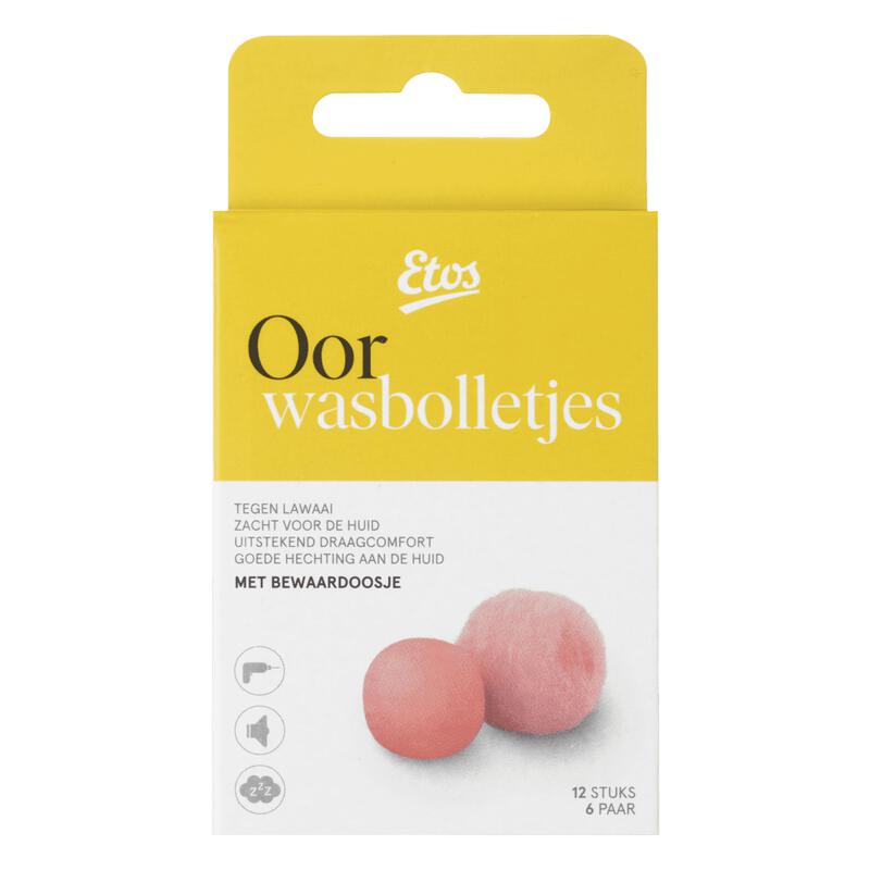 Etos Oordopjes Was 12 stuks