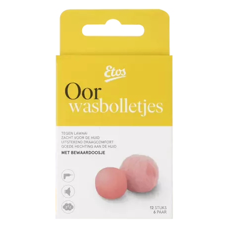 Etos Oordopjes Was 12 stuks