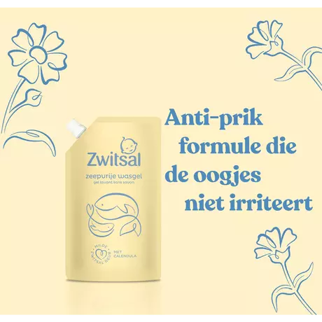 Zwitsal Zeepvrije Wasgel Refill 500 ML