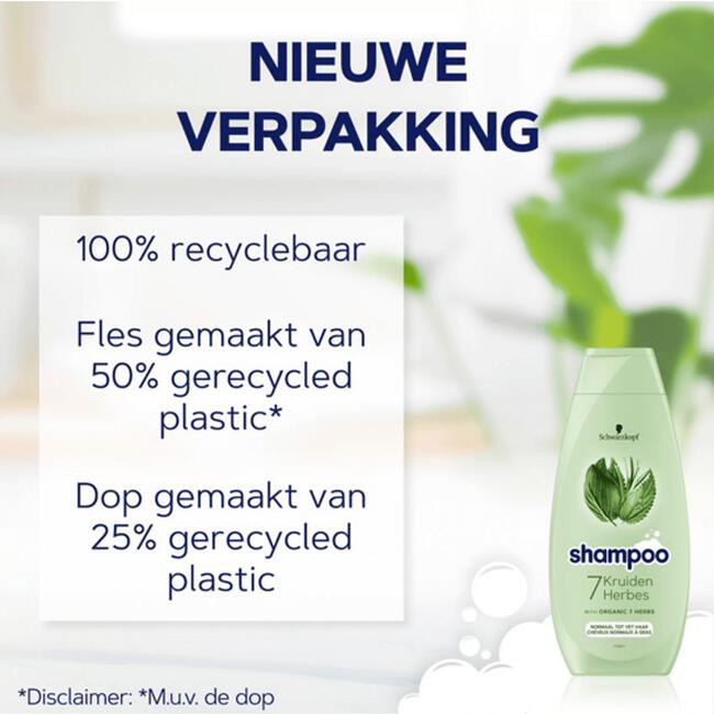 Schwarzkopf 7 Kruiden Shampoo 400 ML