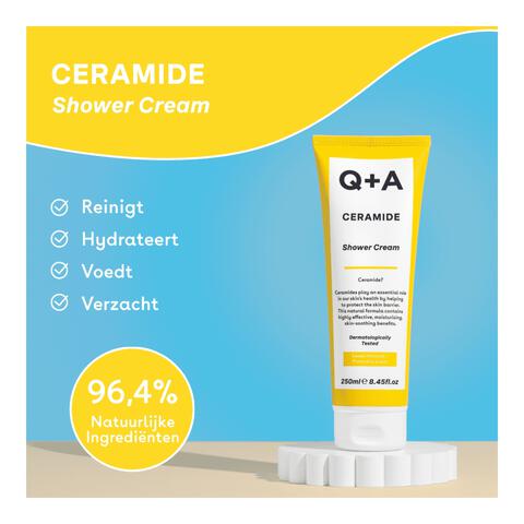 Q+A Ceramide Shower Cream 250 ML