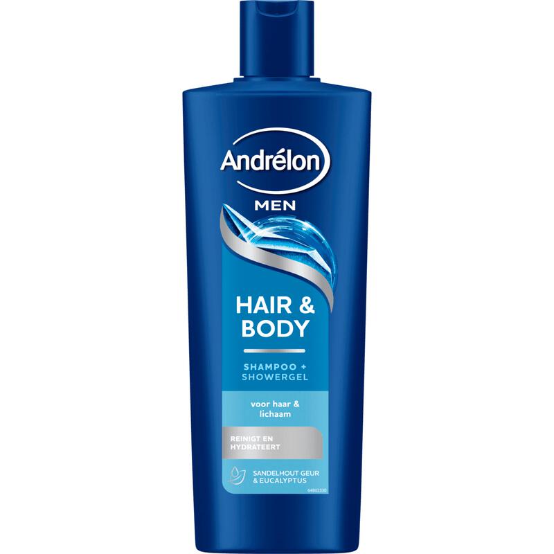 Andrélon Men Hair & Body Shampoo 400 ML