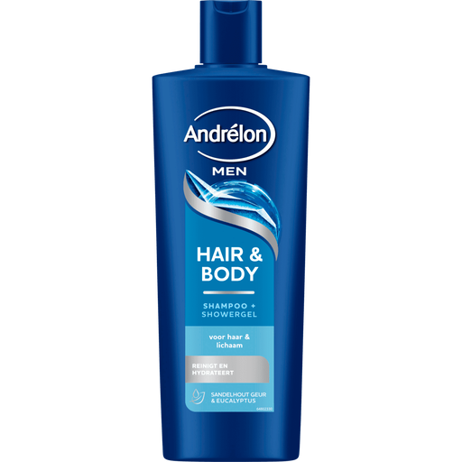 Andrélon Men Hair & Body Shampoo 400 ML