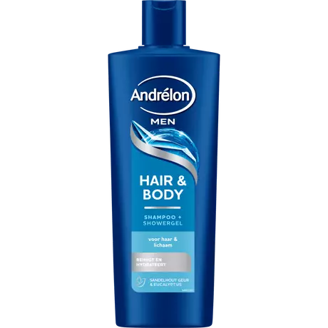 Andrélon Men Hair & Body Shampoo 400 ML