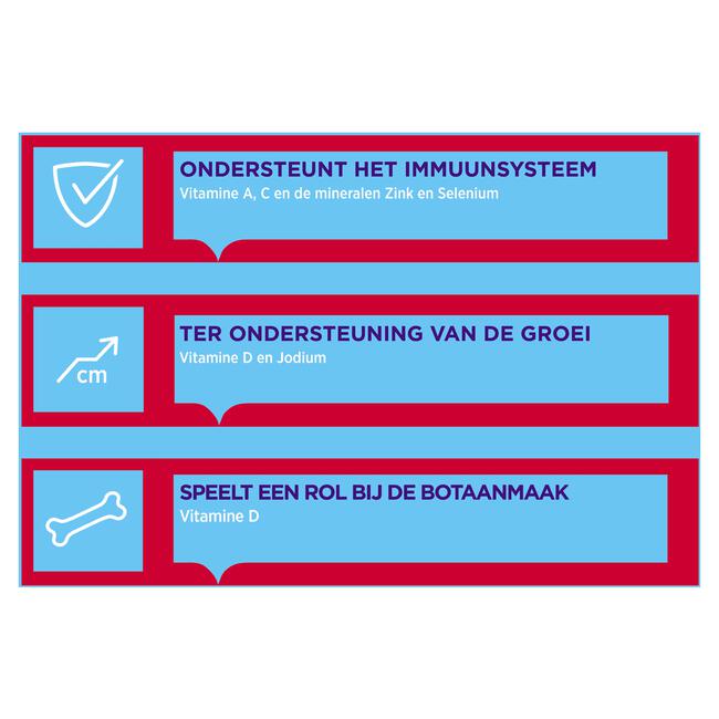Dagravit Kids-Xtra 3-5 jaar 60 kauwtabletten