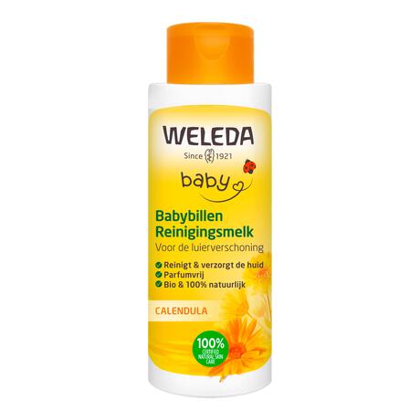 Weleda Calendula Liniment Babybillen Reinigingsmelk 400 ML