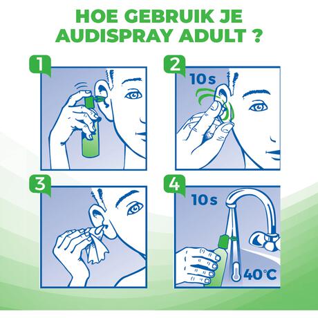 Audispray Adult Oorhygiëne 50 ML