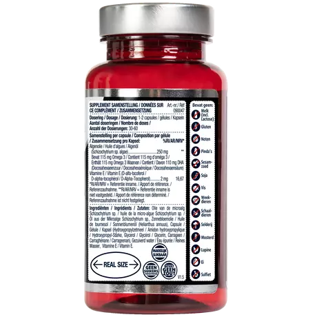 Lucovitaal Vegan Omega 3 Microalgen Capsules 60 stuks