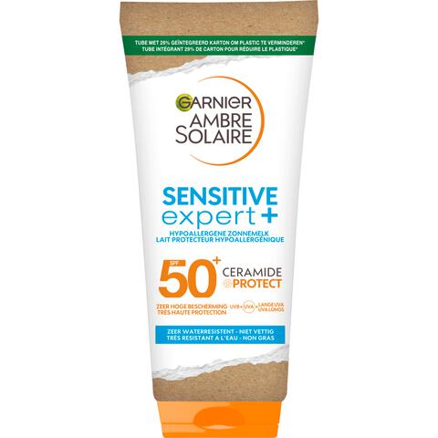 Garnier Ambre Solaire Sensitive Expert Hypoallergene Zonnebrandmelk SPF50 175 ML