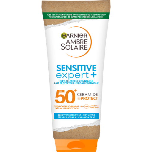 Garnier Ambre Solaire Sensitive Expert Hypoallergene Zonnebrandmelk SPF50 175 ML
