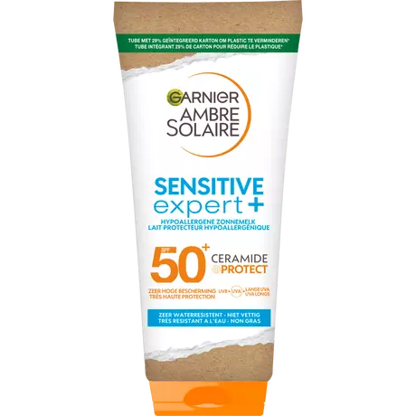 Garnier Ambre Solaire Sensitive Expert Hypoallergene Zonnebrandmelk SPF50 175 ML