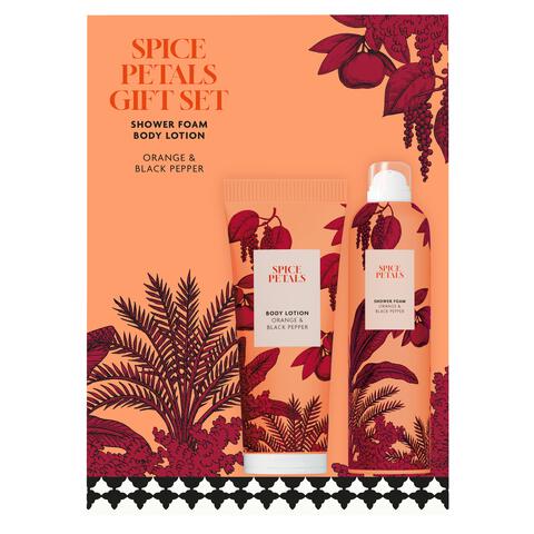 Etos Spice Petals Giftsets Foam & Body Lotion