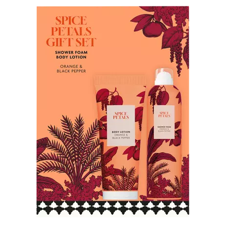 Etos Spice Petals Giftset Foam & Body Lotion&nbsp;