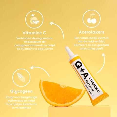 Q+A Vitamin C Eye Cream 15 ML