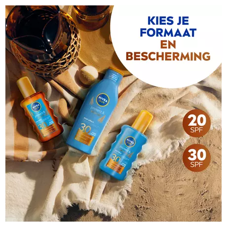 NIVEA SUN Protect & Bronze Zonneoliespray SPF30 200ML